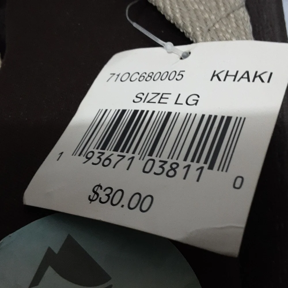 Ocean + Coast Brown Men's LG Flip‎ Flops NWT